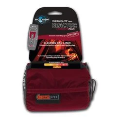 Fodera Termica Per Sacco A Pelo Sea To Summit Thermolite Reactor Compact Plus Liner Nero Rosso