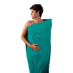 Lenzuola Da Viaggio Sea To Summit Cotton Travel Standard 185x92 Cm Blu Chiaro