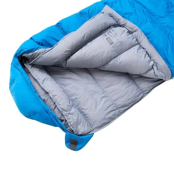 Sacco A Pelo Columbus Outdoor Everest 450 6C Grigio Blu 2 Sacco A Pelo Columbus Outdoor Everest 450 6C Grigio Blu - immagine 2