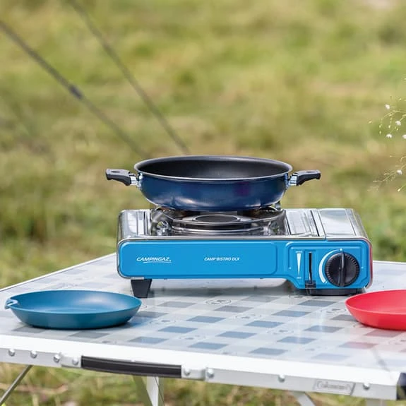 Cucina Portatile Campingaz Camp'Bistro DLX Argento Blu 6 Cucina Portatile Campingaz Camp'Bistro DLX Argento Blu - immagine 6