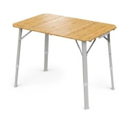 Tavolo Pieghevole Dometic Compact Camp Grigio Marrone Legno