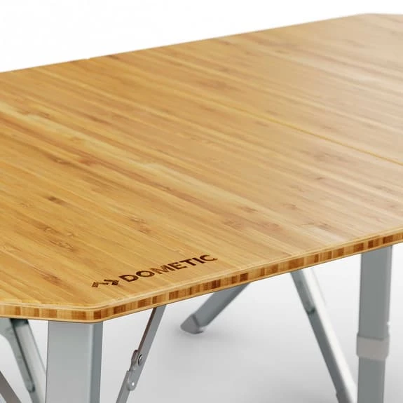 Tavolo Pieghevole Dometic Compact Camp Grigio Marrone Legno 3 Tavolo Pieghevole Dometic Compact Camp Grigio Marrone Legno - immagine 3