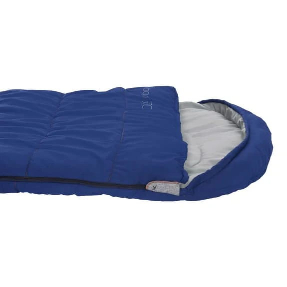 Sacco A Pelo Easy Camp Moon 300 -3C Blu Navy 4 Sacco A Pelo Easy Camp Moon 300 -3C Blu Navy - immagine 4