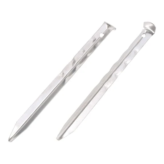 Picchetto Easy Camp U-Steel Ripple 18cmx10 Acciaio 1 Picchetto Easy Camp U-Steel Ripple 18cmx10 Acciaio