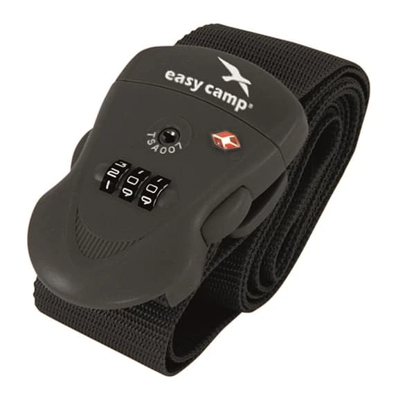 Lucchetto Easy Camp TSA Luggage Strap Nero 1 Lucchetto Easy Camp TSA Luggage Strap Nero