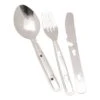 Set Posate Easy Camp Travel Cutlery Acciaio 3 Pezzi