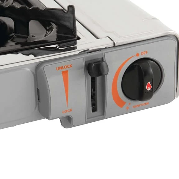 Cucina Portatile Easy Camp Tour Stove 1 Bruciatore MSF-1A Grigio 2 Cucina Portatile Easy Camp Tour Stove 1 Bruciatore MSF-1A Grigio - immagine 2