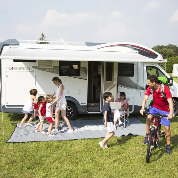 Tendone Fiamma F45s 2,6 M, Bianco Grigio 5 Tendone Fiamma F45s 2,6 M, Bianco Grigio - immagine 5