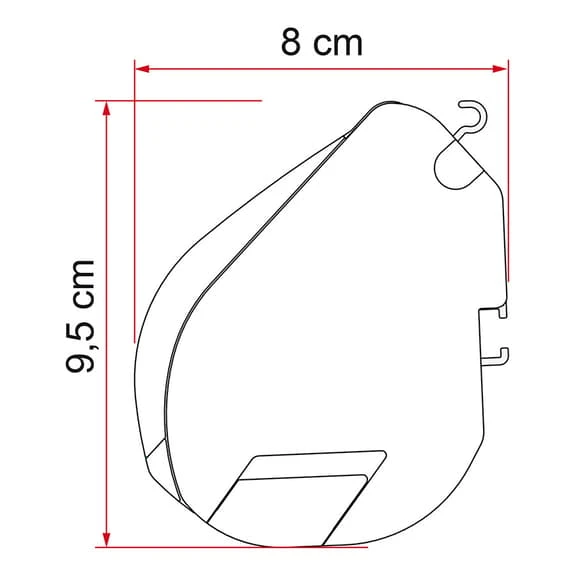 Tendalino Fiamma F35 Pro 2.2 M Grigio 4 Tendalino Fiamma F35 Pro 2.2 M Grigio - immagine 4