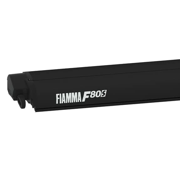 Tendalino Fiamma F80s 3.7 M Nero Grigio 2 Tendalino Fiamma F80s 3.7 M Nero Grigio - immagine 2