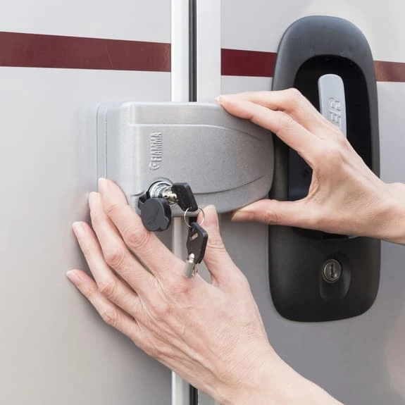 Serratura Di Sicurezza Fiamma Safe Door Bianco 2 Serratura Di Sicurezza Fiamma Safe Door Bianco - immagine 2