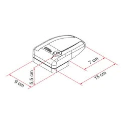 Serratura Di Sicurezza Fiamma Safe Door Bianco 6 Serratura Di Sicurezza Fiamma Safe Door Bianco -Easy Camp Italia fia 08021 01 003