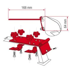 Supporto Per Tendalino F35 Pro Fiamma Kit Standard