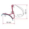 Supporto Per Tendalino F35 Pro Fiamma Kit Trafic/Vivaro/Talento/Primastar