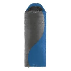 Sacco A Pelo Ferrino Yukon Plus SQ +10C Zip Sinistra Blu Grigio