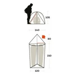 Tenda Da Campeggio Ferrino Manaslu 2 Arancione Scuro Arancione Chiaro 7 Tenda Da Campeggio Ferrino Manaslu 2 Arancione Scuro Arancione Chiaro -Easy Camp Italia frn 99070laafr 004