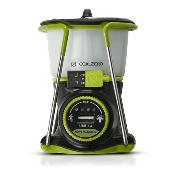 Lampada Goal Zero Lighthouse Mini Nero Verde 2 Lampada Goal Zero Lighthouse Mini Nero Verde - immagine 2