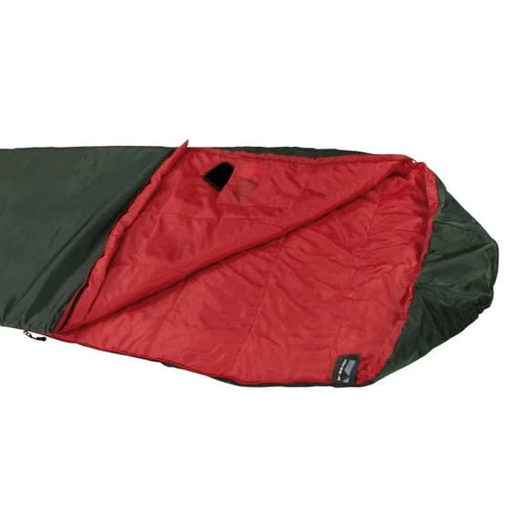 Sacco A Pelo High Peak Lite Pak 800 +15C Verde Bosco 2 Sacco A Pelo High Peak Lite Pak 800 +15C Verde Bosco - immagine 2