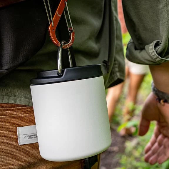 Portavivande Termos Klean Kanteen TKCanister 237 Ml Bianco Nero 2 Portavivande Termos Klean Kanteen TKCanister 237 Ml Bianco Nero - immagine 2