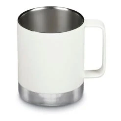 Tazza Termos Klean Kanteen Mug Tumbler Lid Cap 350 Ml Bianco