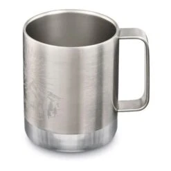 Tazza Termos Klean Kanteen Mug Tumbler Lid Cap 350 Ml Grigio -Easy Camp Italia kle 1009748 002