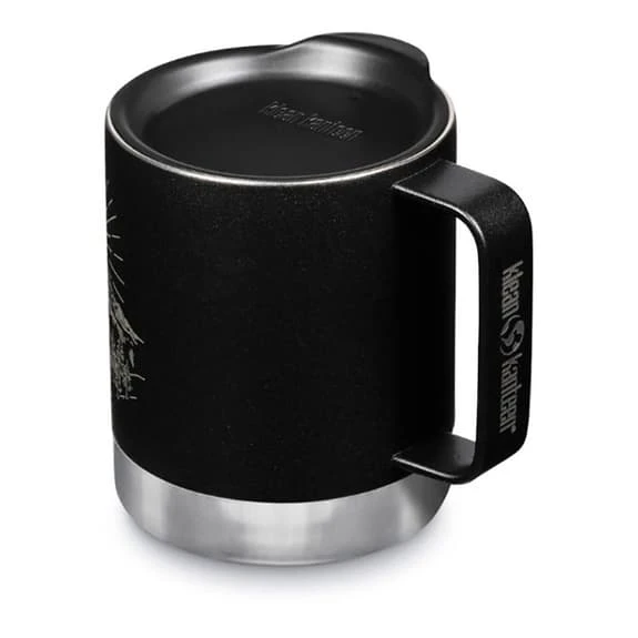 Tazza Termos Klean Kanteen Mug Tumbler Lid Cap 350 Ml Nero Grigio 3 Tazza Termos Klean Kanteen Mug Tumbler Lid Cap 350 Ml Nero Grigio - immagine 3