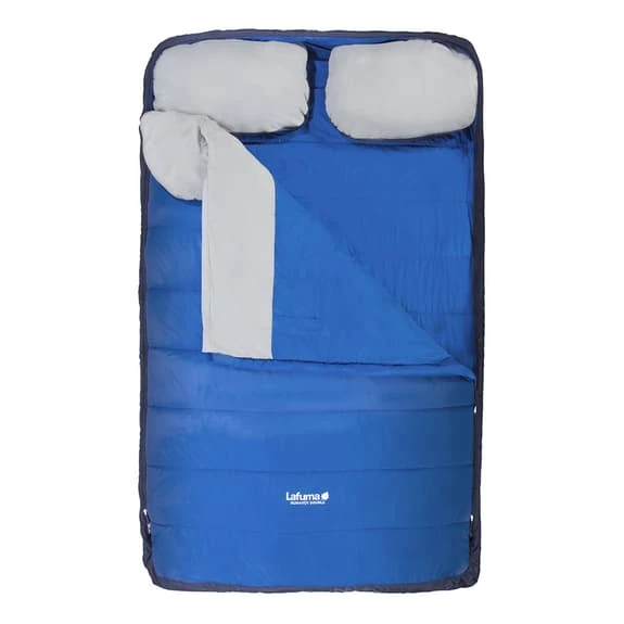 Sacco A Pelo Lafuma Nunavüt Double 7C Blu 2 Sacco A Pelo Lafuma Nunavüt Double 7C Blu - immagine 2