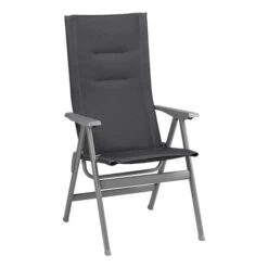 Poltrona Pieghevole Lafuma Mobilier Zen It Be Comfort Grigio Scuro