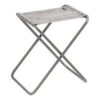 Sgabello Pieghevole Lafuma Mobilier PH Velio Mix Bianco Grigio