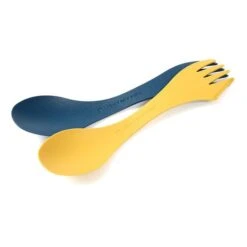Cucchiaio-forchetta Light My Fire Spork Original BIO Giallo Blu (Pack Da 2)