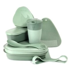 Stoviglie Da Campeggio Light My Fire MealKit BIO 8 Pz Verde