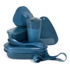 Stoviglie Da Campeggio Light My Fire MealKit BIO 8 Pz Blu