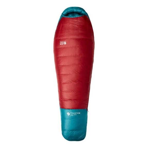 Sacco A Pelo Mountain Hardwear Phantom -9C Long Rosso Blu 1 Sacco A Pelo Mountain Hardwear Phantom -9C Long Rosso Blu