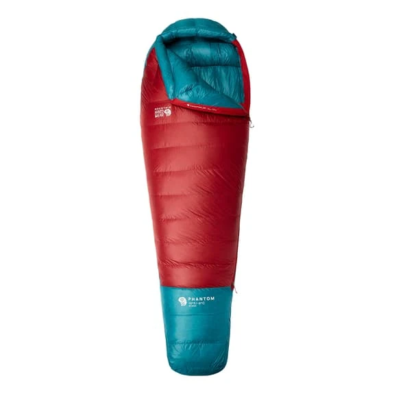 Sacco A Pelo Mountain Hardwear Phantom -9C Long Rosso Blu 2 Sacco A Pelo Mountain Hardwear Phantom -9C Long Rosso Blu - immagine 2