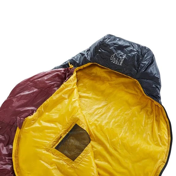 Sacco A Pelo Nordisk Oscar Curve +10C Rosso Giallo Nero 5 Sacco A Pelo Nordisk Oscar Curve +10C Rosso Giallo Nero - immagine 5