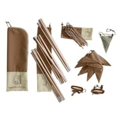 Pack Di Picchetti E Pali Nordisk Asgard Mini Marrone -Easy Camp Italia nsk 148058 011