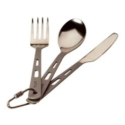 Posate Nordisk Posate Posate 3 Pezzi Titanio