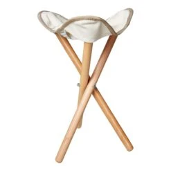 Sgabello Pieghevole Nordisk Rebild Wooden Beige