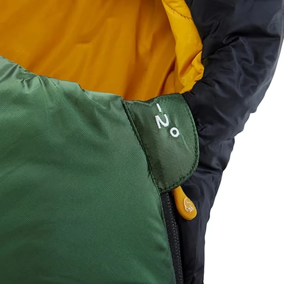 Sacco A Pelo Nordisk Gormsson Curve M -2C Verde Giallo 2 Sacco A Pelo Nordisk Gormsson Curve M -2C Verde Giallo - immagine 2