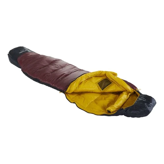 Sacco A Pelo Nordisk Oscar Curve M- 2C Rosso Nero Giallo 3 Sacco A Pelo Nordisk Oscar Curve M- 2C Rosso Nero Giallo - immagine 3