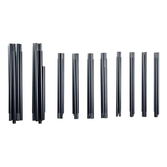 Pack Di Pali Nordisk Per Tenda Midgard 20 Nero 1 Pack Di Pali Nordisk Per Tenda Midgard 20 Nero