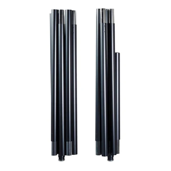 Pack Di Pali Nordisk Per Tenda Midgard 20 A-Frame Nero (2 Pezzi) 1 Pack Di Pali Nordisk Per Tenda Midgard 20 A-Frame Nero (2 Pezzi)