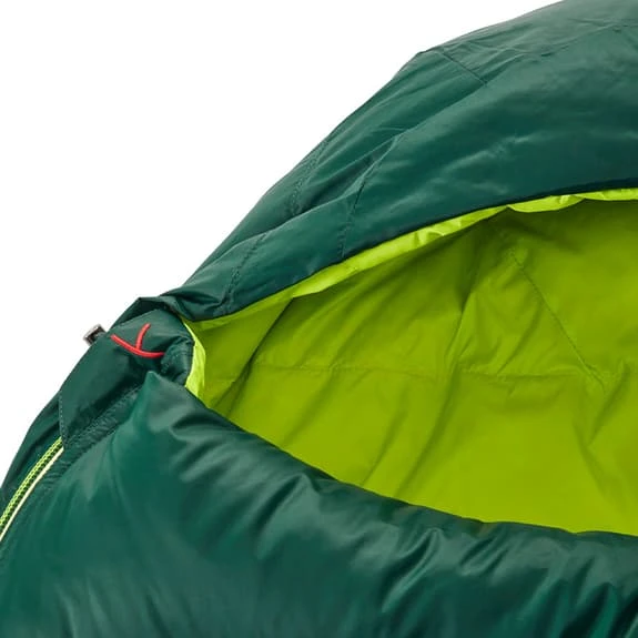 Sacco A Pelo Nordisk Tension Mummy 500 L Zip L -2C Verde Scuro Lime 4 Sacco A Pelo Nordisk Tension Mummy 500 L Zip L -2C Verde Scuro Lime - immagine 4