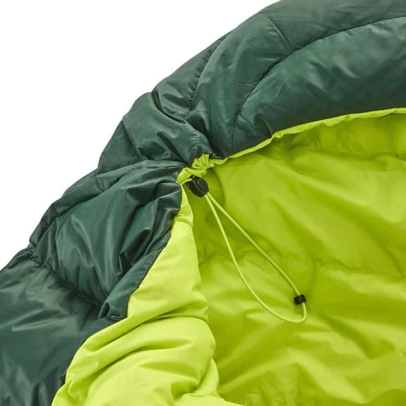 Sacco A Pelo Nordisk Tension Comfort 300 M +3C Verde Scuro Lime 4 Sacco A Pelo Nordisk Tension Comfort 300 M +3C Verde Scuro Lime - immagine 4