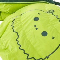 Sacco A Pelo Nordisk Tension Junior Verde Scuro Lime Bambini -Easy Camp Italia nsk 5703384094584 006