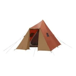 Tenda Da Campeggio Nordisk Thrymheim 5 PU Arancione Marrone