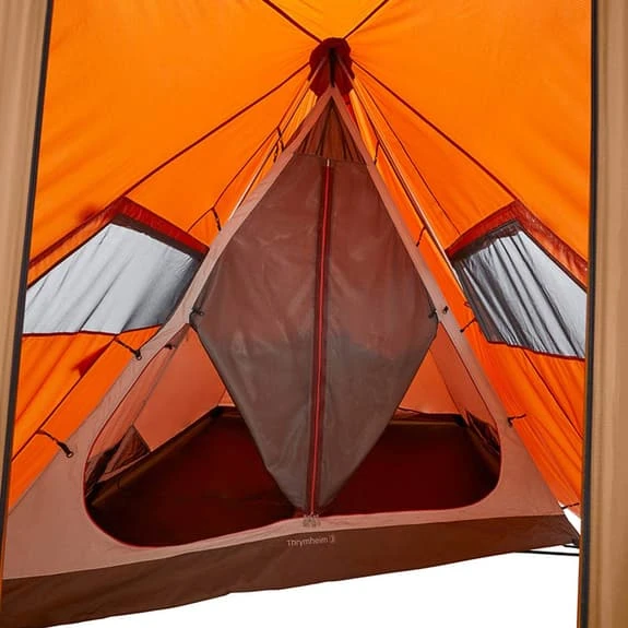 Tenda Da Campeggio Nordisk Thrymheim 3 PU Arancione Marrone 4 Tenda Da Campeggio Nordisk Thrymheim 3 PU Arancione Marrone - immagine 4