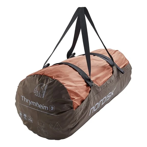 Tenda Da Campeggio Nordisk Thrymheim 3 PU Arancione Marrone 5 Tenda Da Campeggio Nordisk Thrymheim 3 PU Arancione Marrone - immagine 5