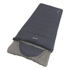 Sacco A Pelo Outwell Contour Lux 3C Zip Sinistra Blu