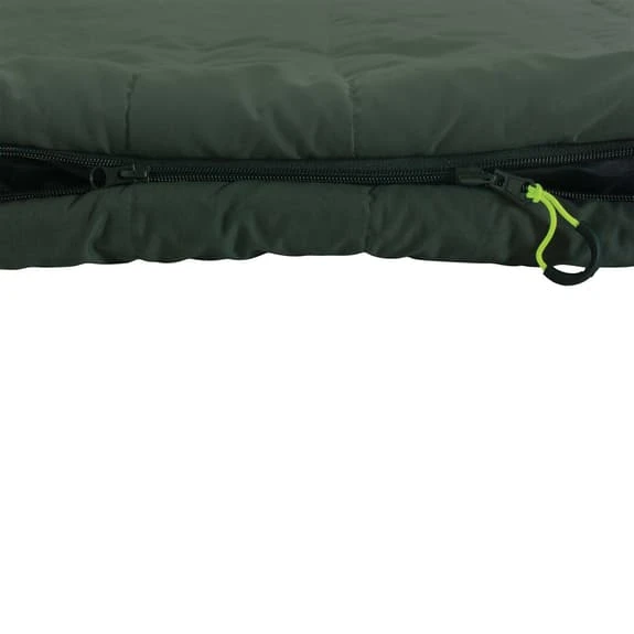 Sacco A Pelo Outwell Camper Lux Double -1C Verde Bosco 6 Sacco A Pelo Outwell Camper Lux Double -1C Verde Bosco - immagine 6